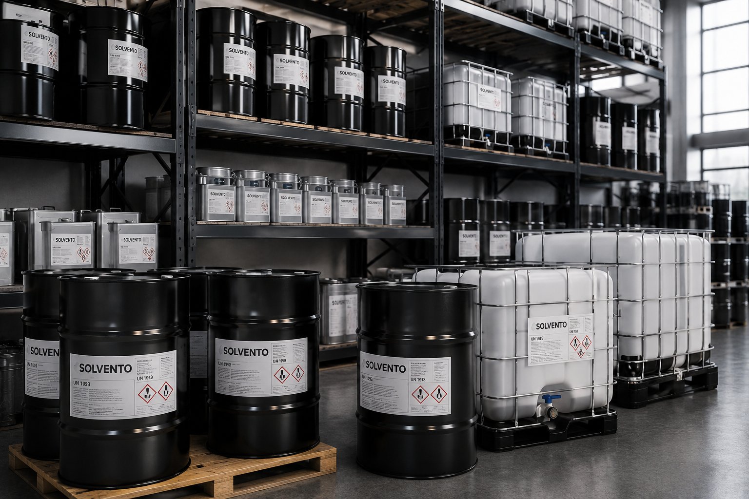Solvento other products — solvents, plasticisers, silanes